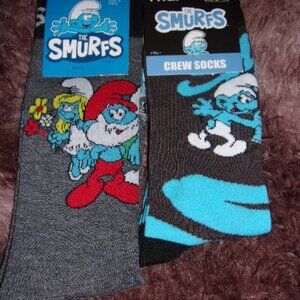 Bundle of Smurf Socks NWT